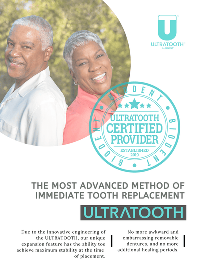 Ultratooth Certified Provider Poster Trio
