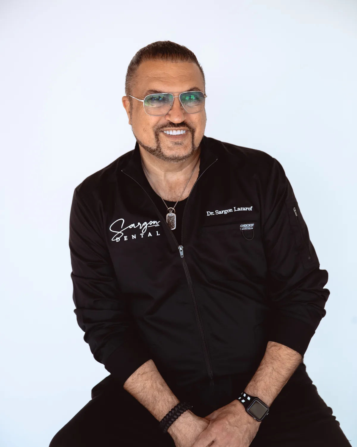 Dr. Sargon Lazarof, inventor of the Ultratooth implant system